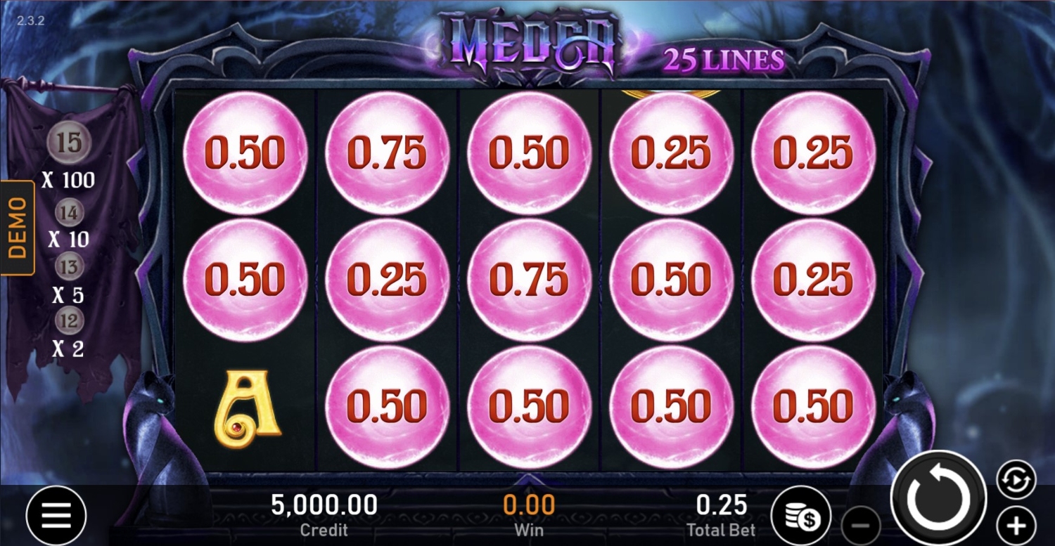 Medea Slot Gameplay