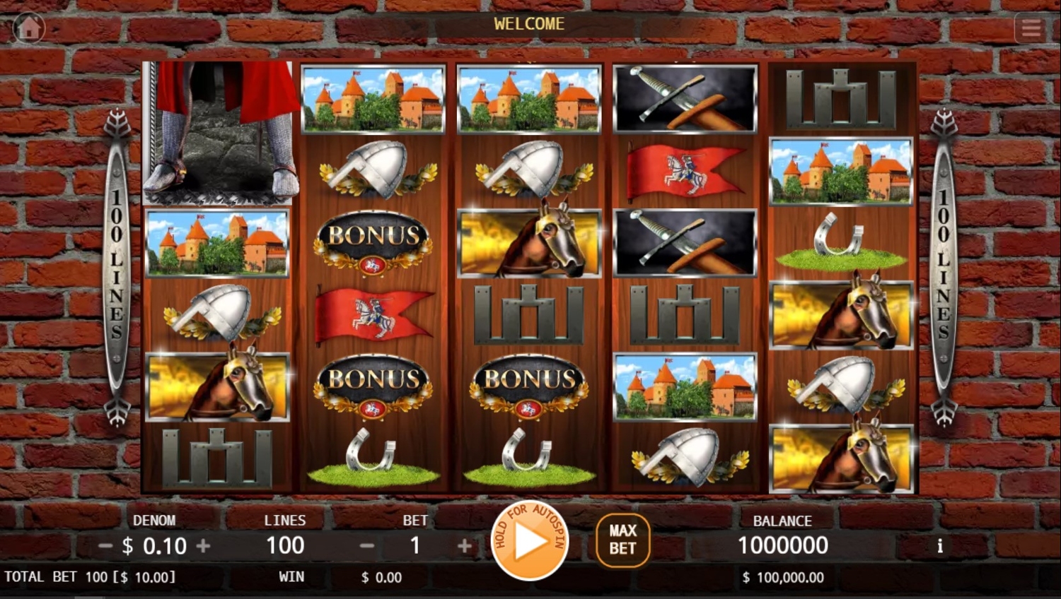 Medieval Knights Slot Gameplay