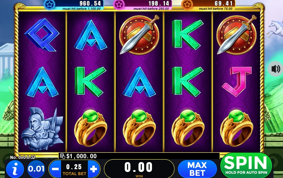 Medusa Slot Gameplay