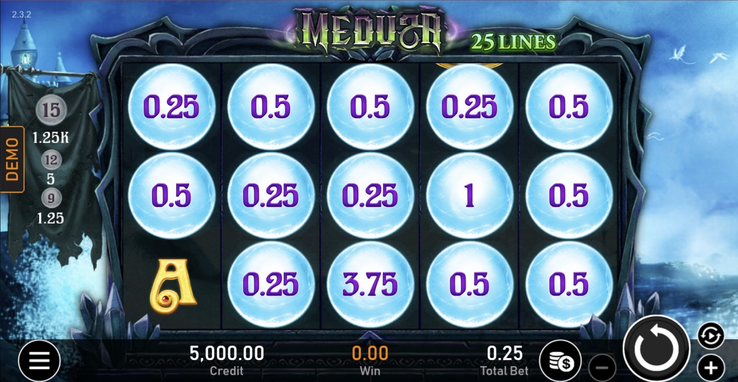 Medusa Slot Gameplay