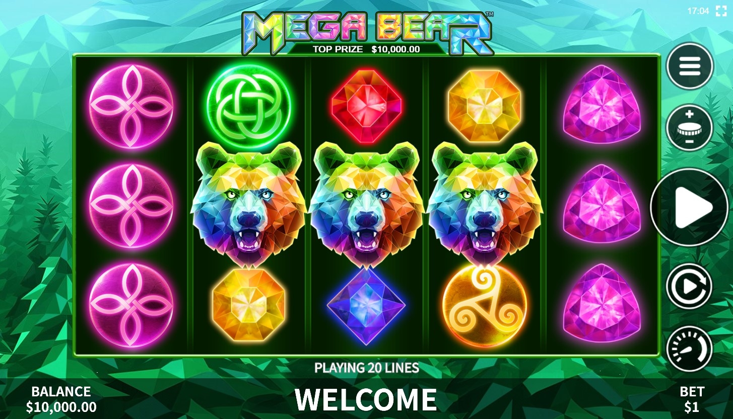 Mega Bear Slot Gameplay