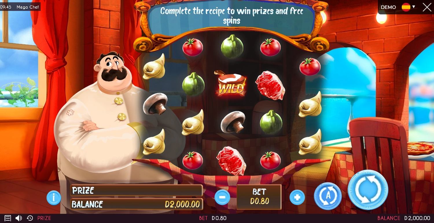 Mega Chef Slot Gameplay