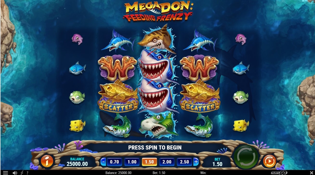 Mega Don Feeding Frenzy Slot Gameplay
