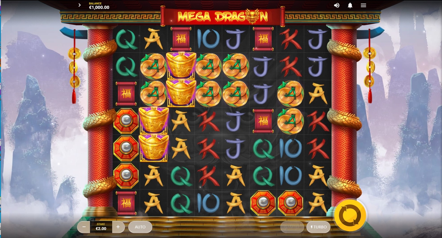 Mega Dragon Slot Gameplay