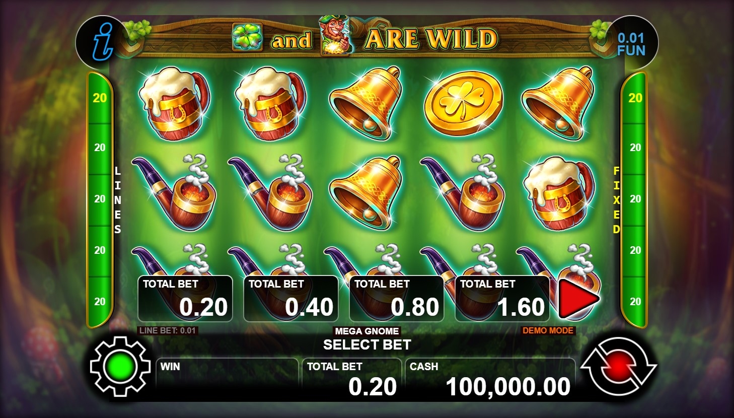 Mega Gnome Slot Gameplay