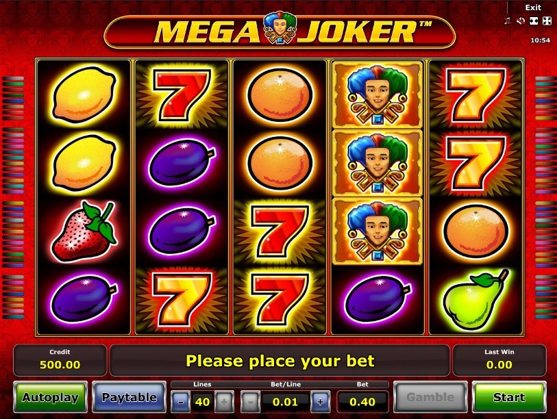 Mega Joker Slot Gameplay
