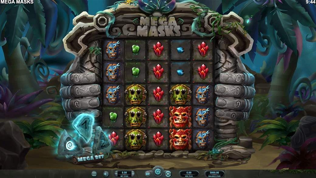 Mega Masks Slot Gameplay