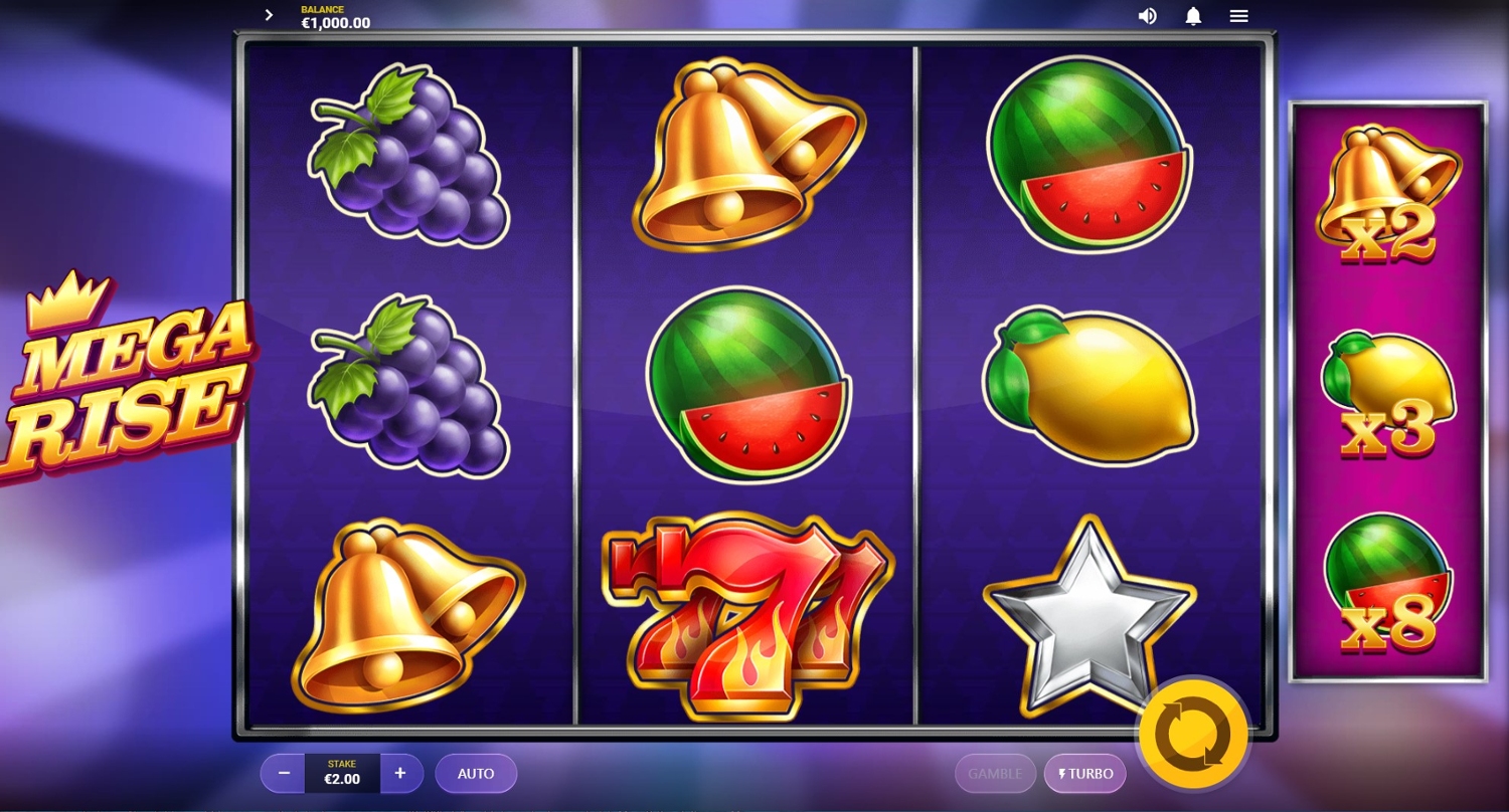 Mega Rise Slot Gameplay