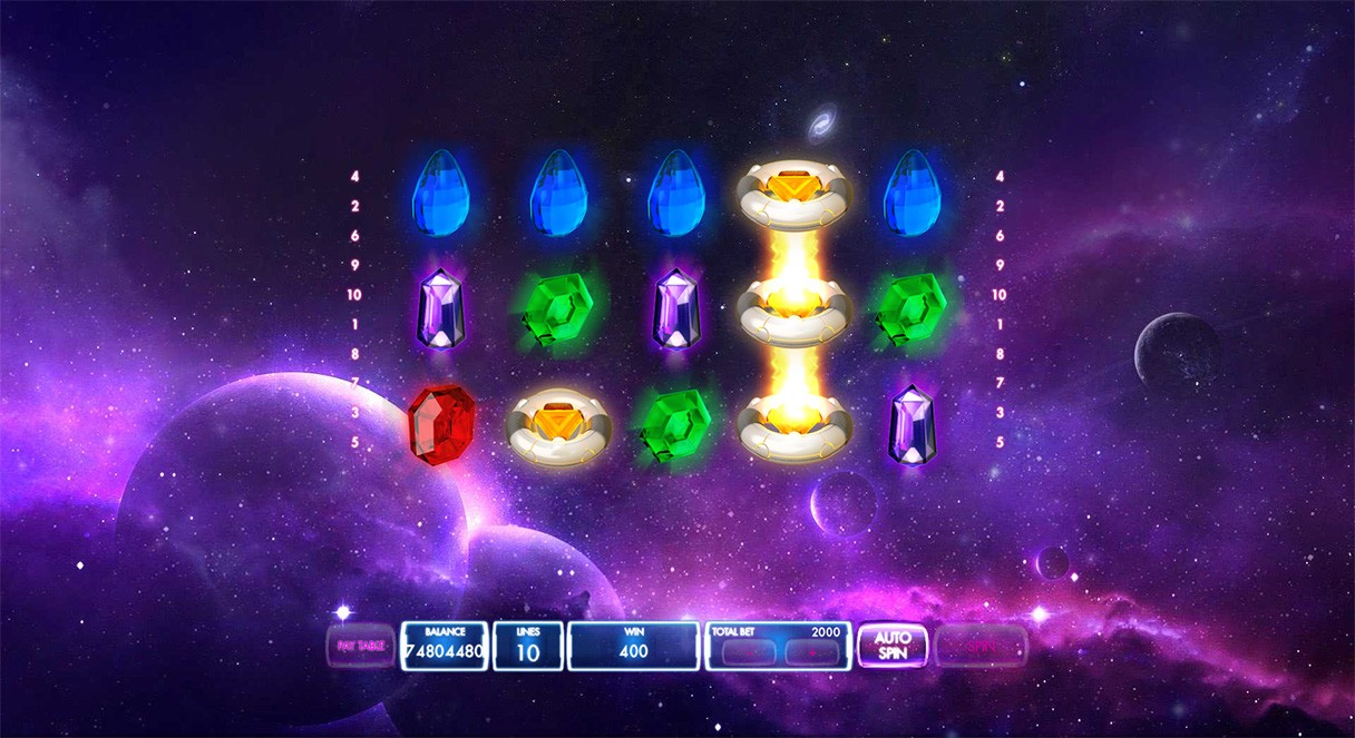 Mega Stellar Slot Gameplay