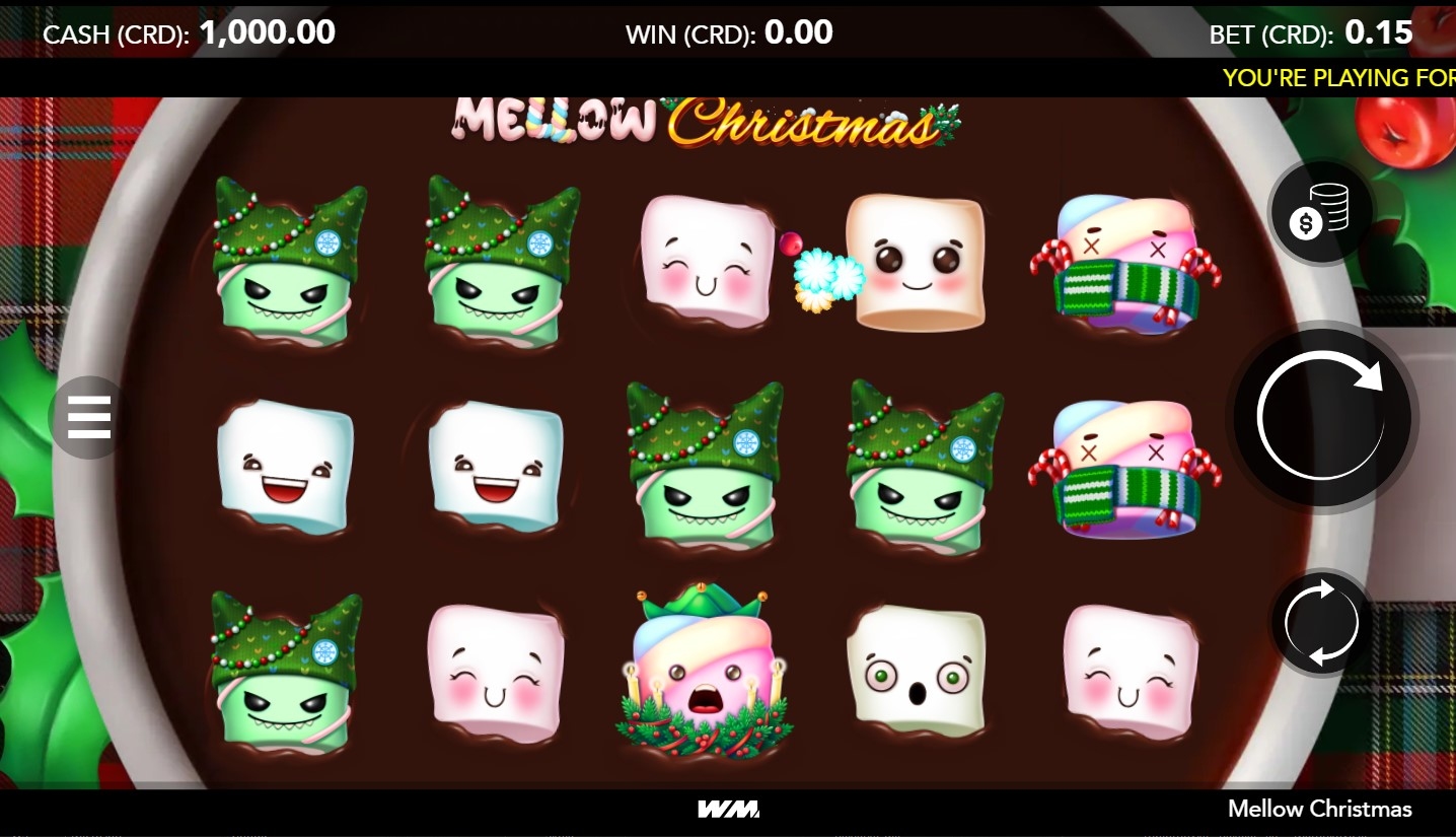 Mellow Christmas Slot Gameplay