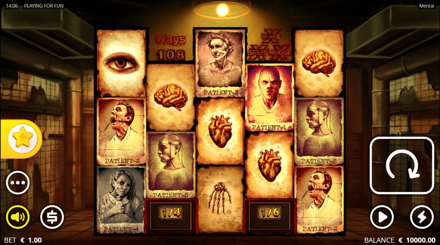 Mental Slot Gameplay