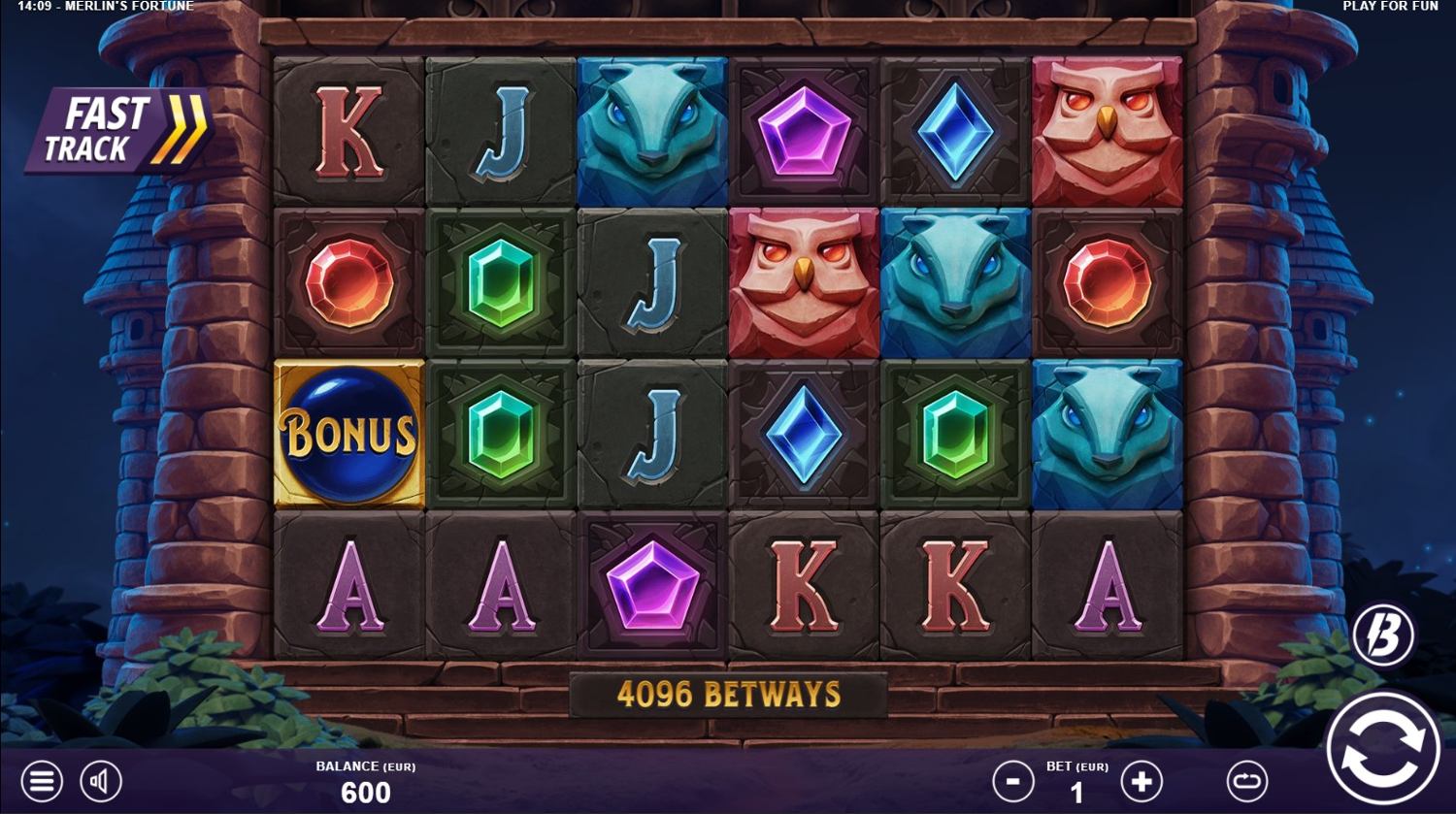 Merlin's Fortune Slot Gameplay