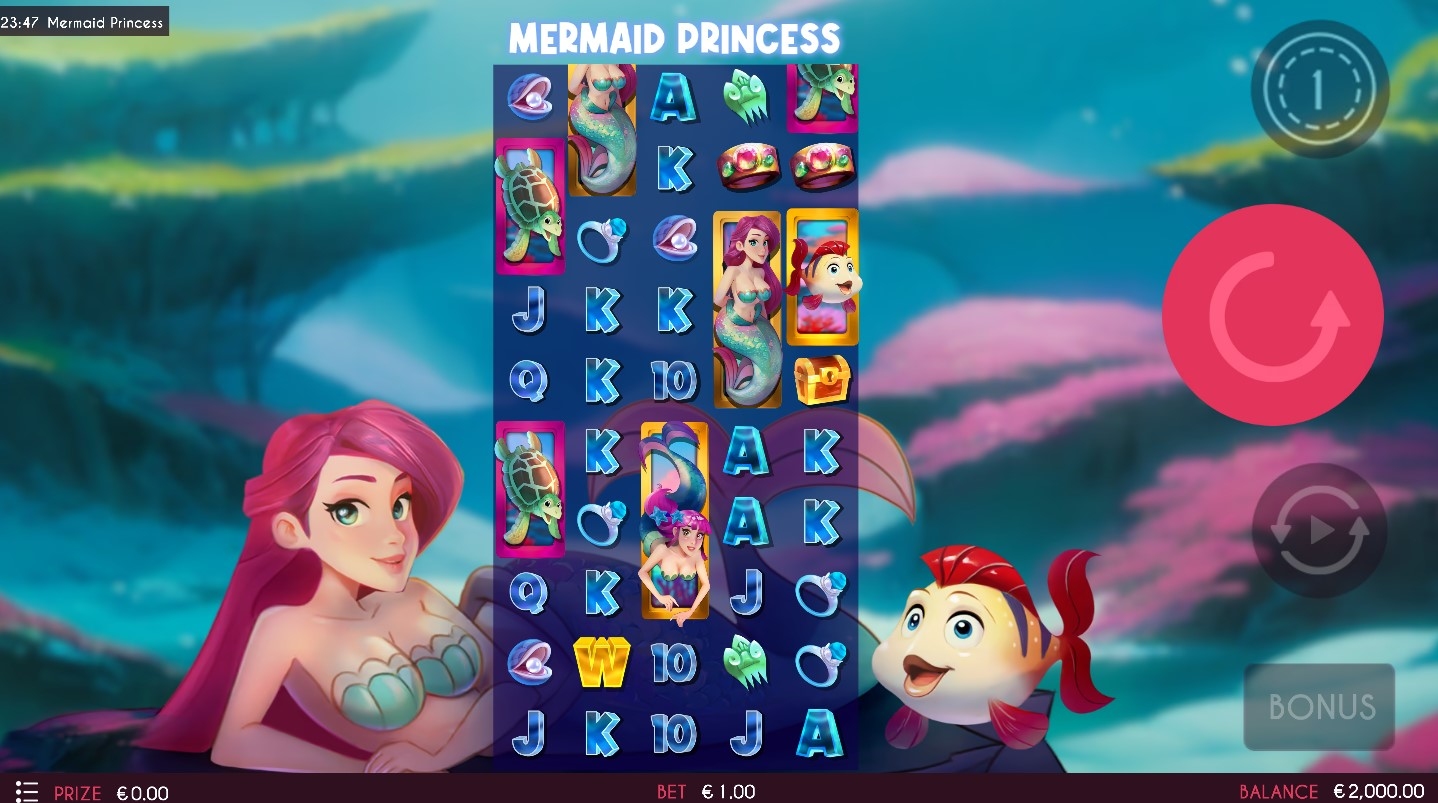 Mermaid Princess Slot Gameplay