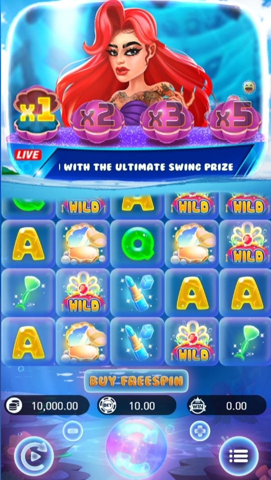 Mermaid's Market Slot Gameplay