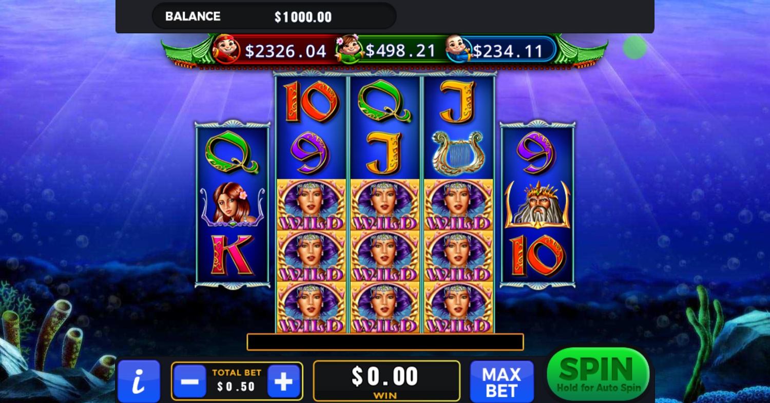 Mermaids Melodies Slot Gameplay