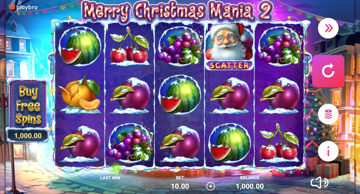 Merry Christmas Mania 2 Slot Gameplay