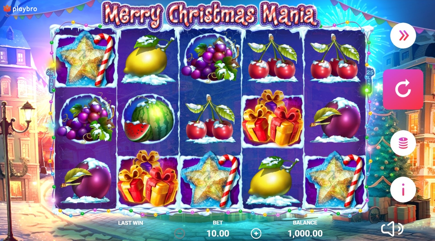 Merry Christmas Mania Slot Gameplay
