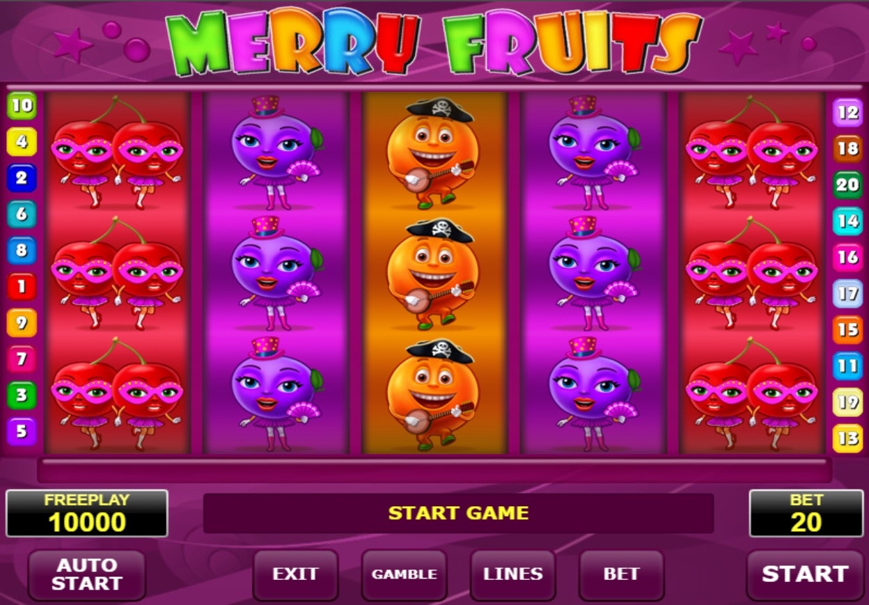 Merry Fruits Slot Gameplay