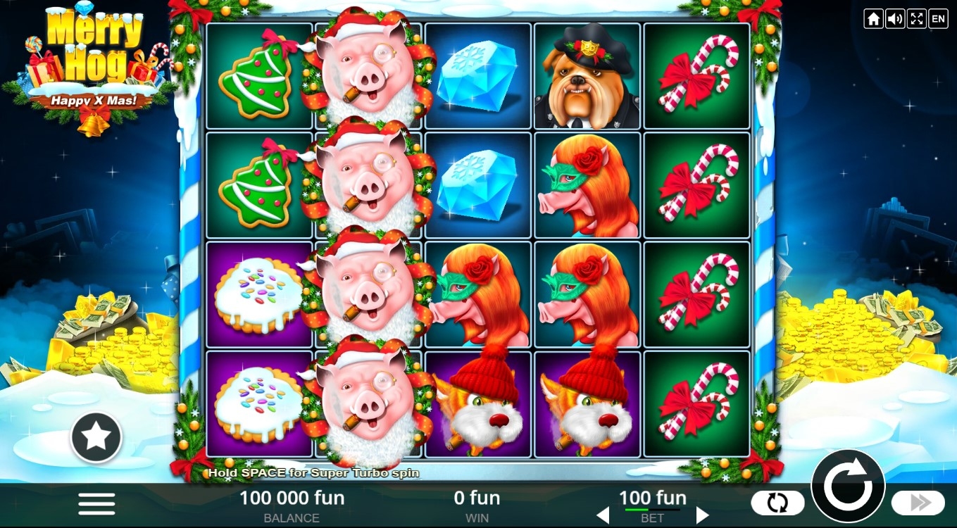 Merry Hog Slot Gameplay