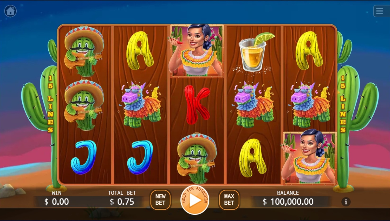 Mexicallente Slot Gameplay