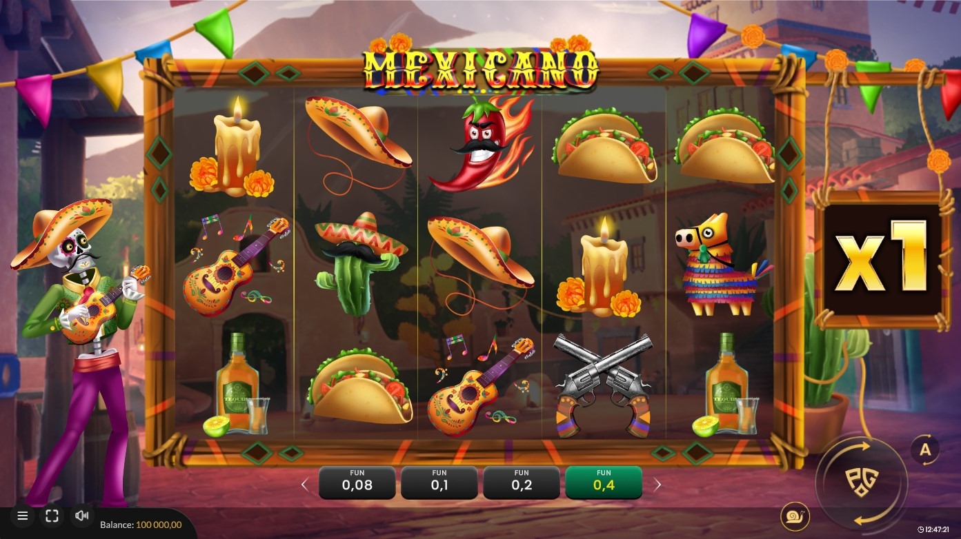 Mexicano Slot Gameplay