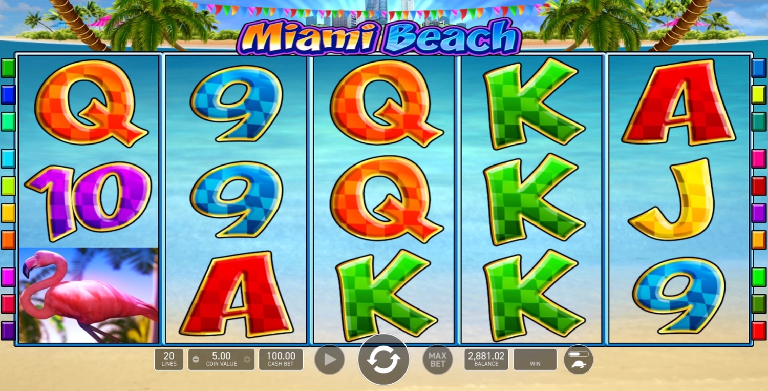 Miami Beach Slot Gameplay