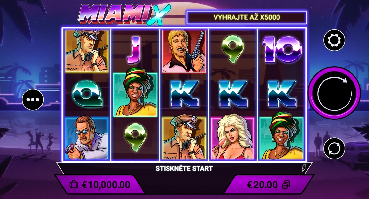 Miami X Slot Gameplay