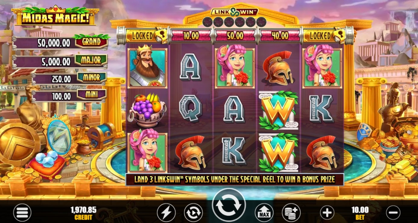Midas Magic! Slot Gameplay