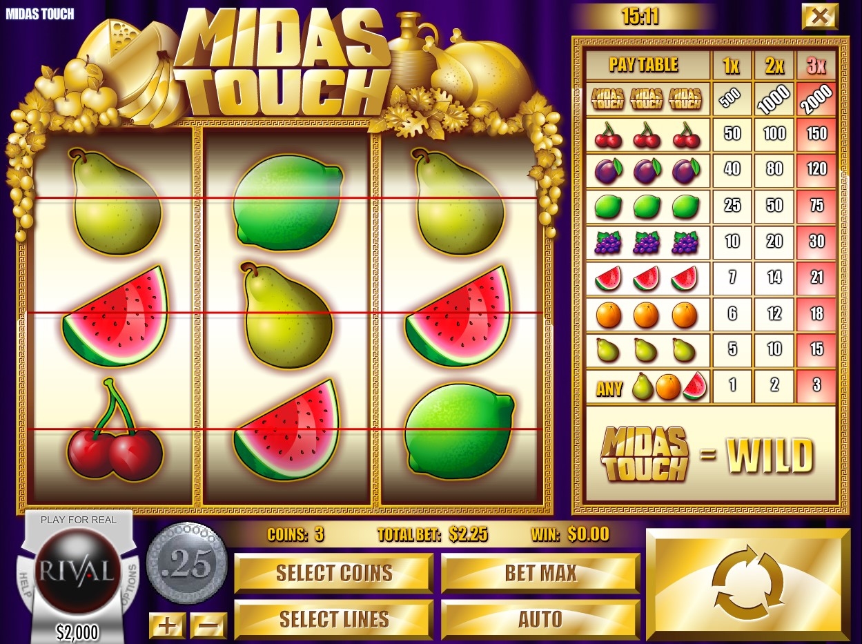 Midas Touch Slot Gameplay