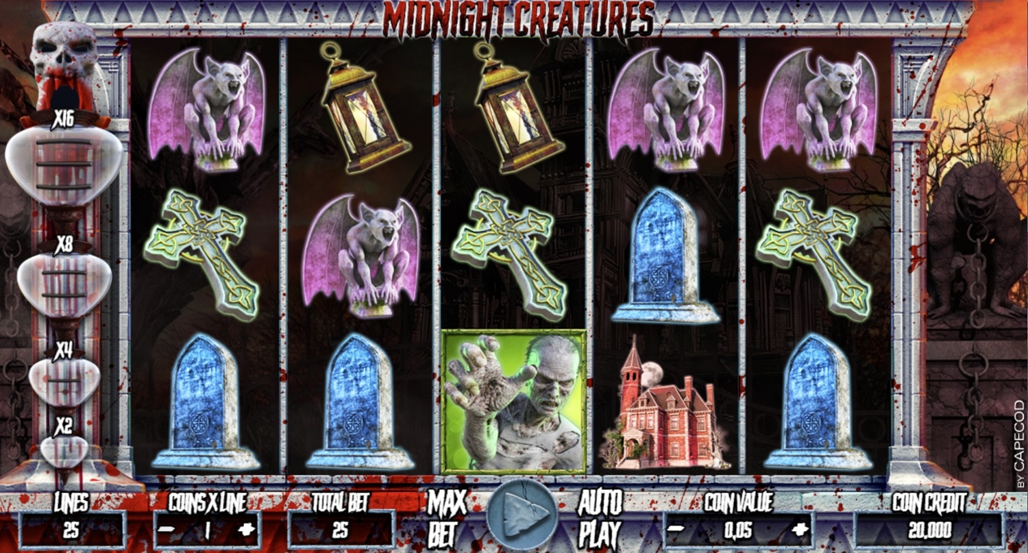 Midnight Creatures Slot Gameplay