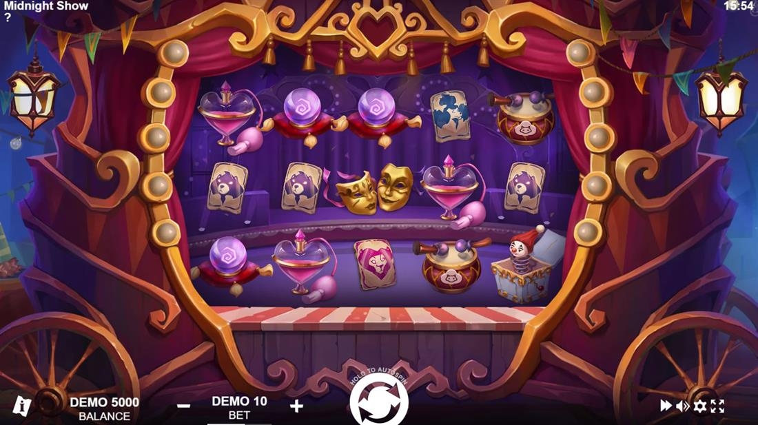 Midnight Show Slot Gameplay