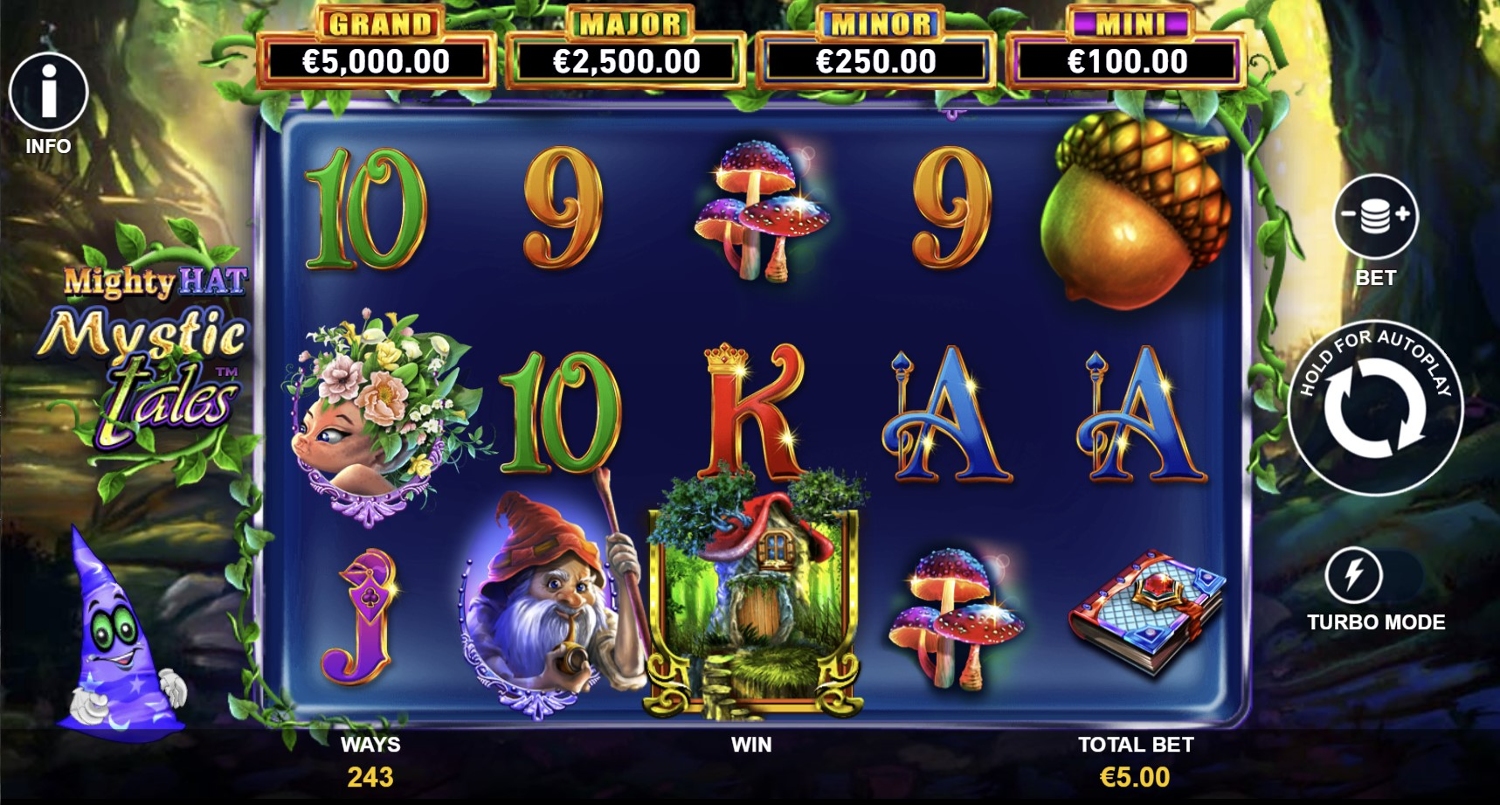 Mighty Hat: Mystic Tales Slot Gameplay
