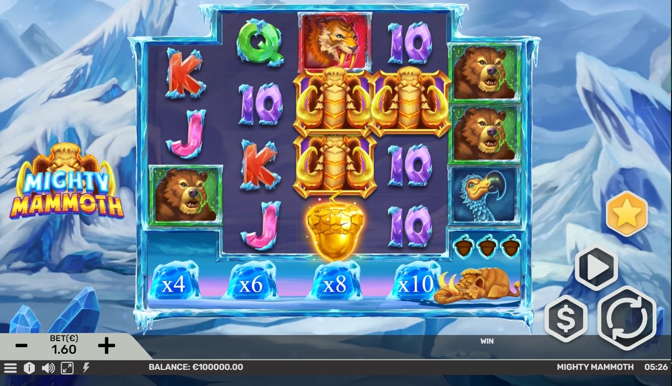 Mighty Mammoth Slot Gameplay