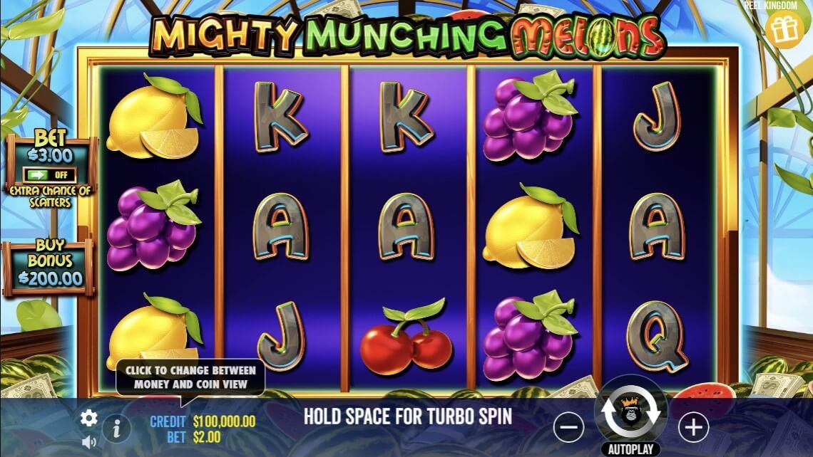 Mighty Munching Melons Slot Gameplay