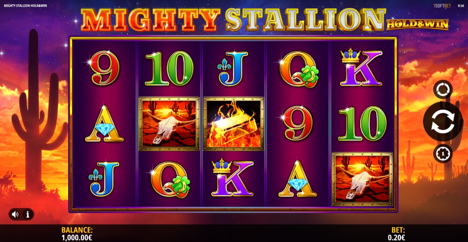 Mighty Stallion Slot Gameplay