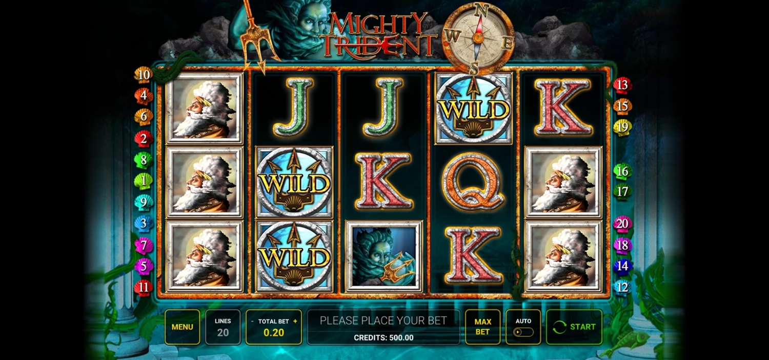 Mighty Trident Slot Gameplay