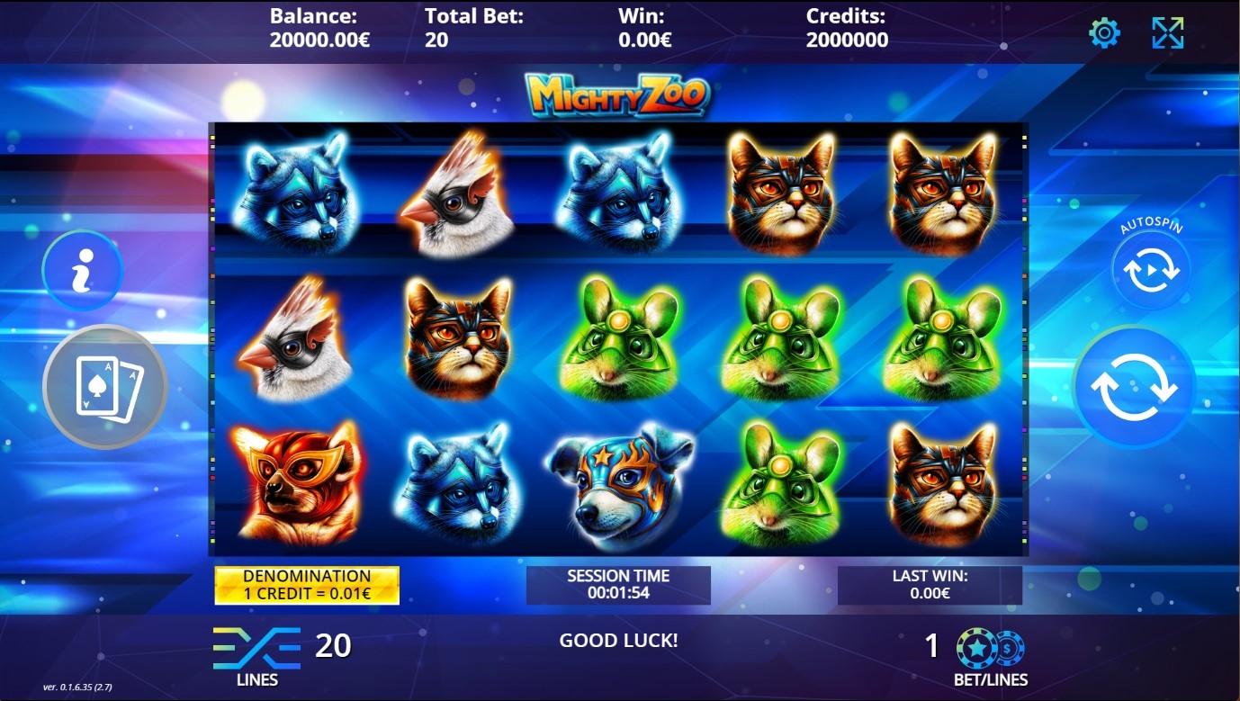 Mighty Zoo Slot Gameplay