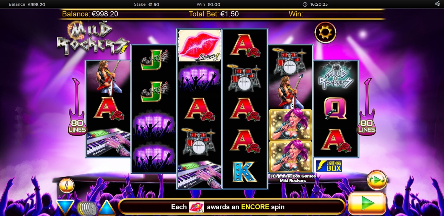 Mild Rockers Slot Gameplay