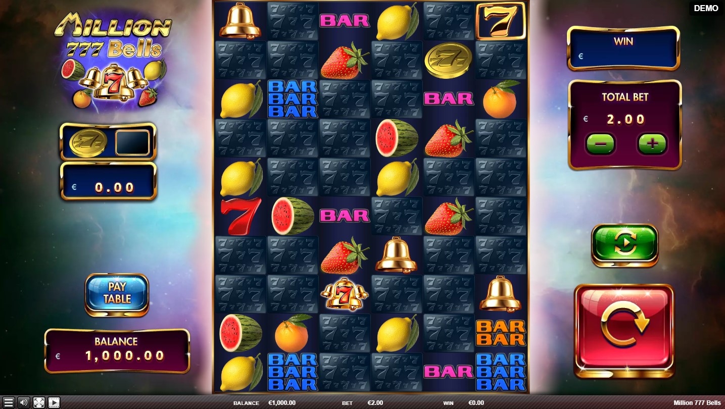 Million 777 Bells Slot Gameplay