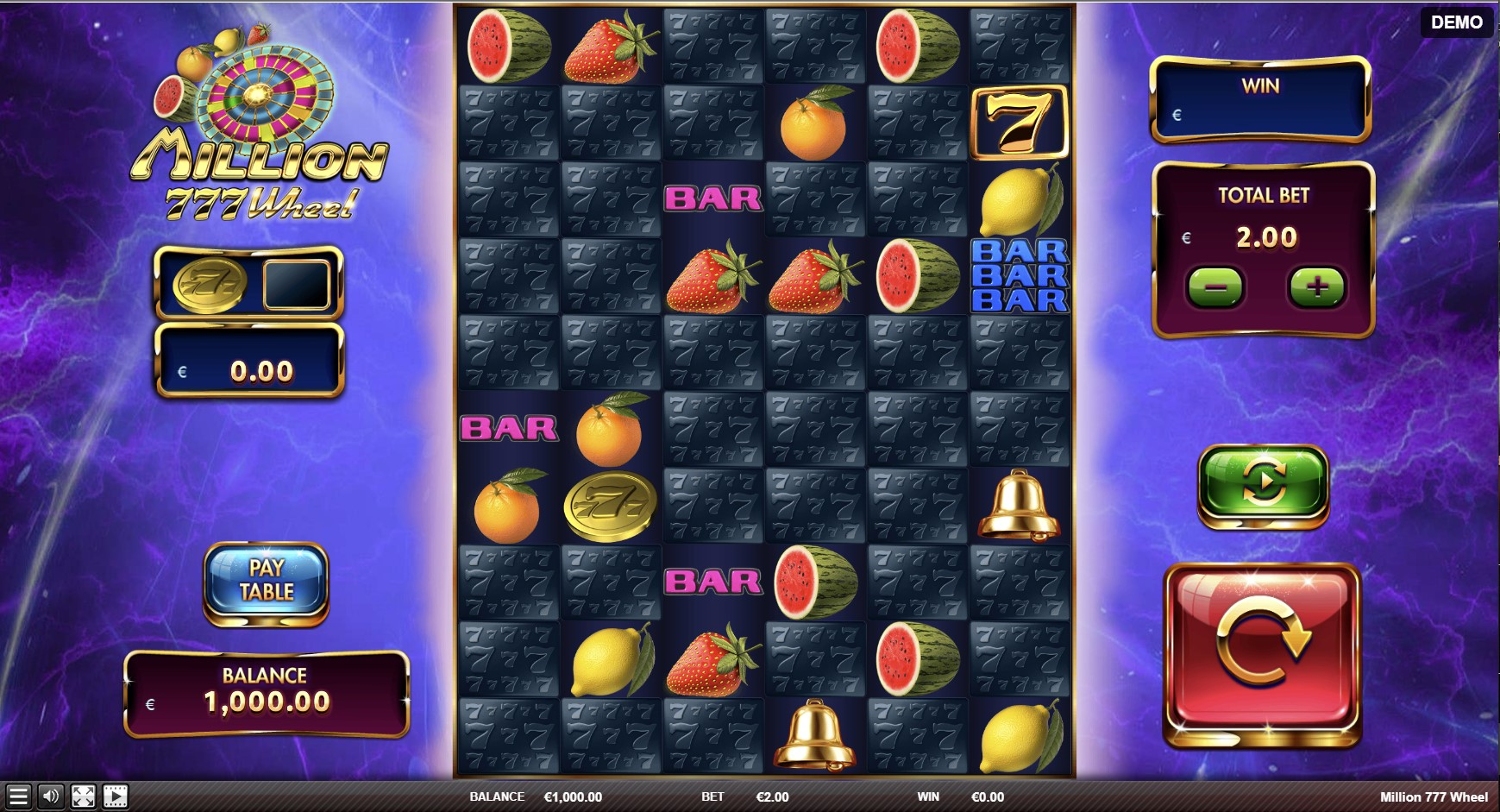 Million 777 Wheel Slot Gameplay