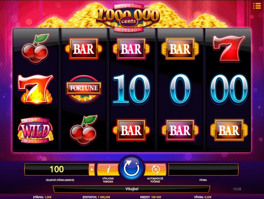 Million Cents Slot Gameplay