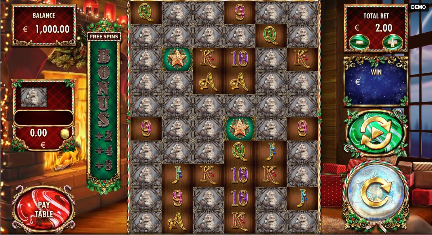 Million Christmas Slot Gameplay