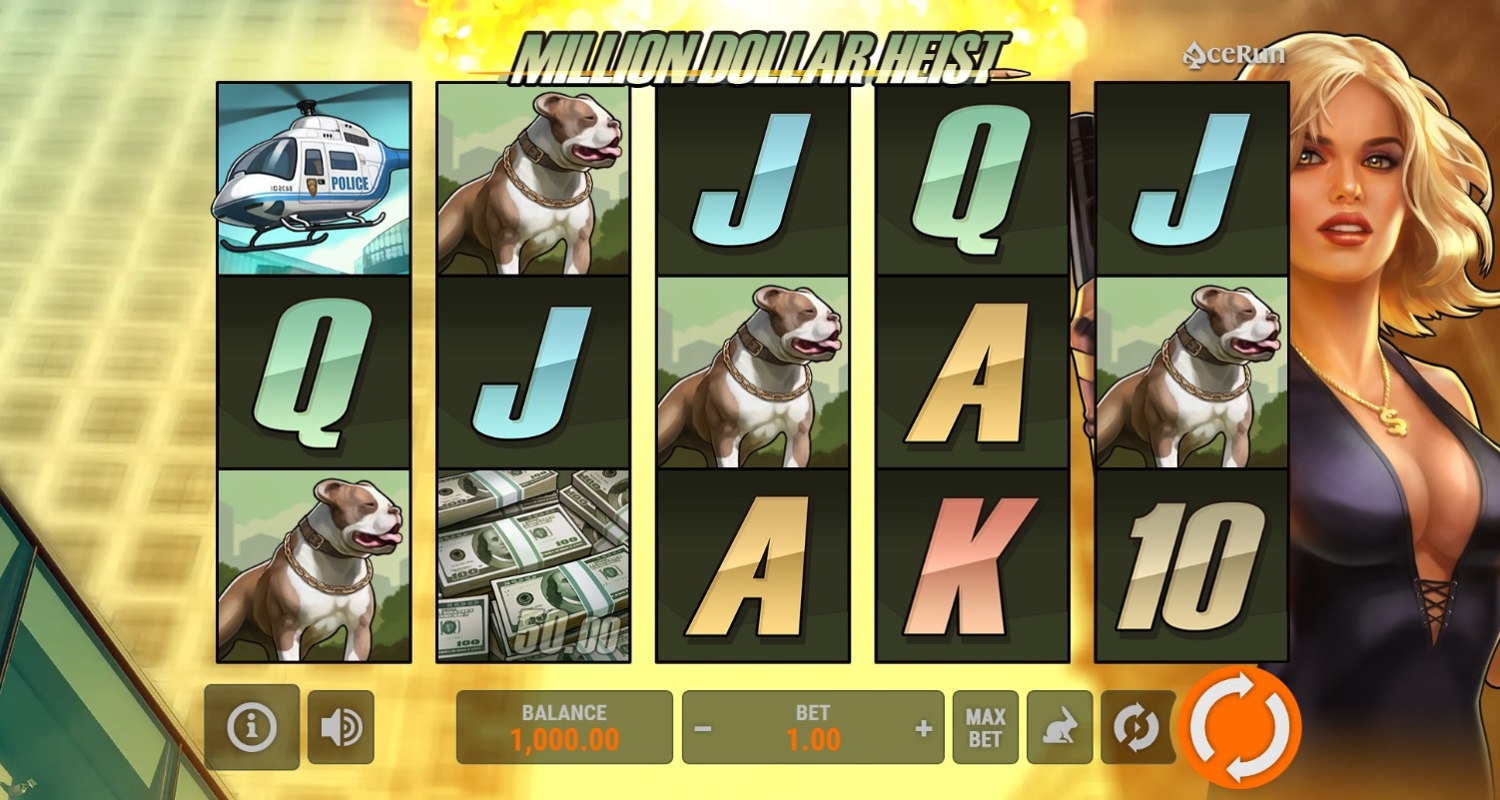 Million Dollar Heist Slot Gameplay