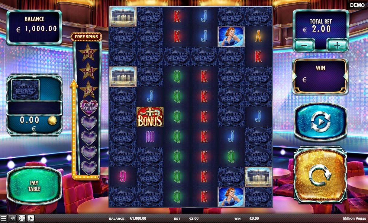 Million Vegas Slot Gameplay
