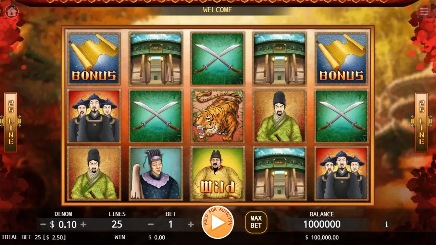 Ming Imperial Guards Slot Gameplay