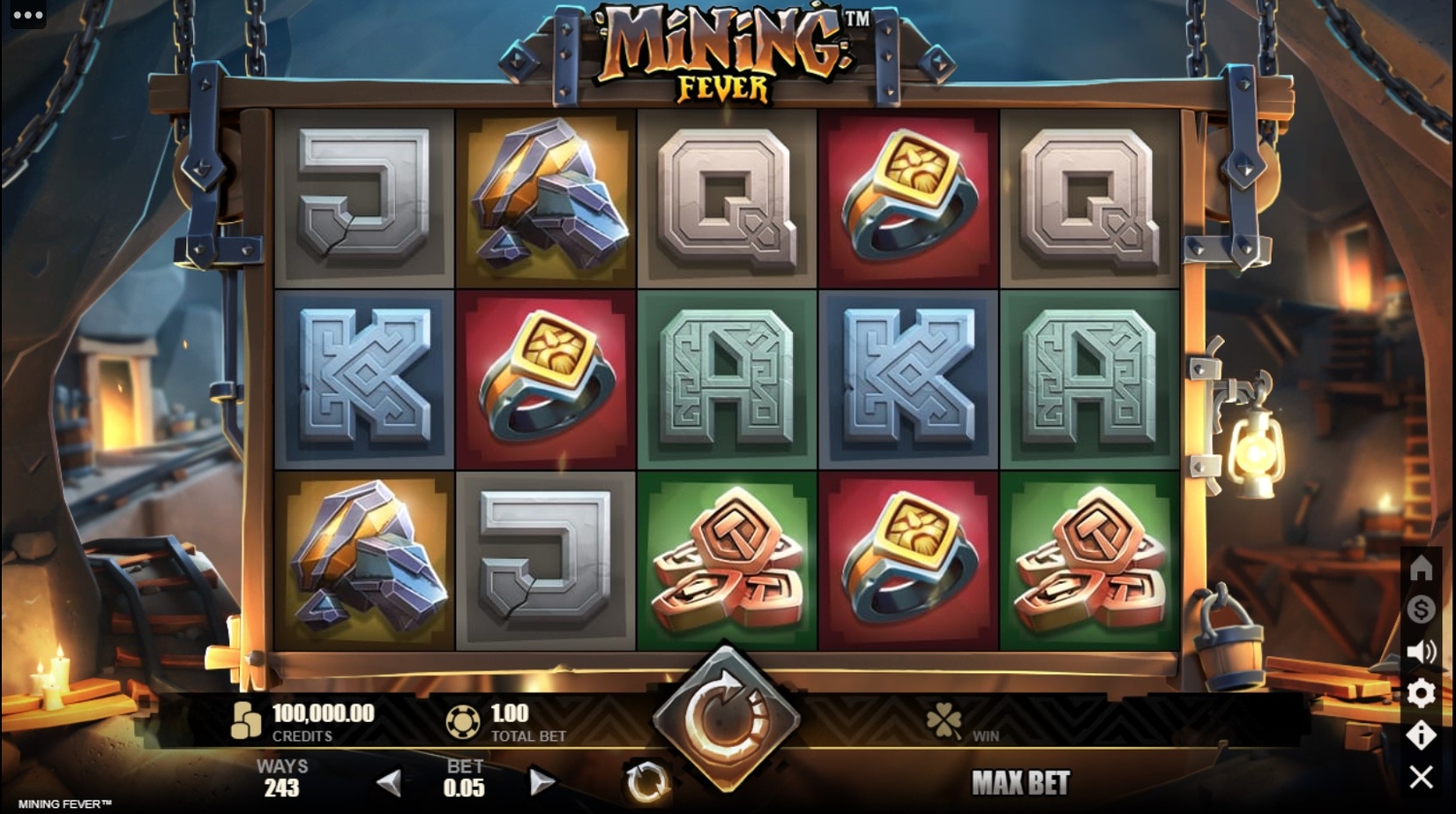 Mining Fever Slot Gameplay