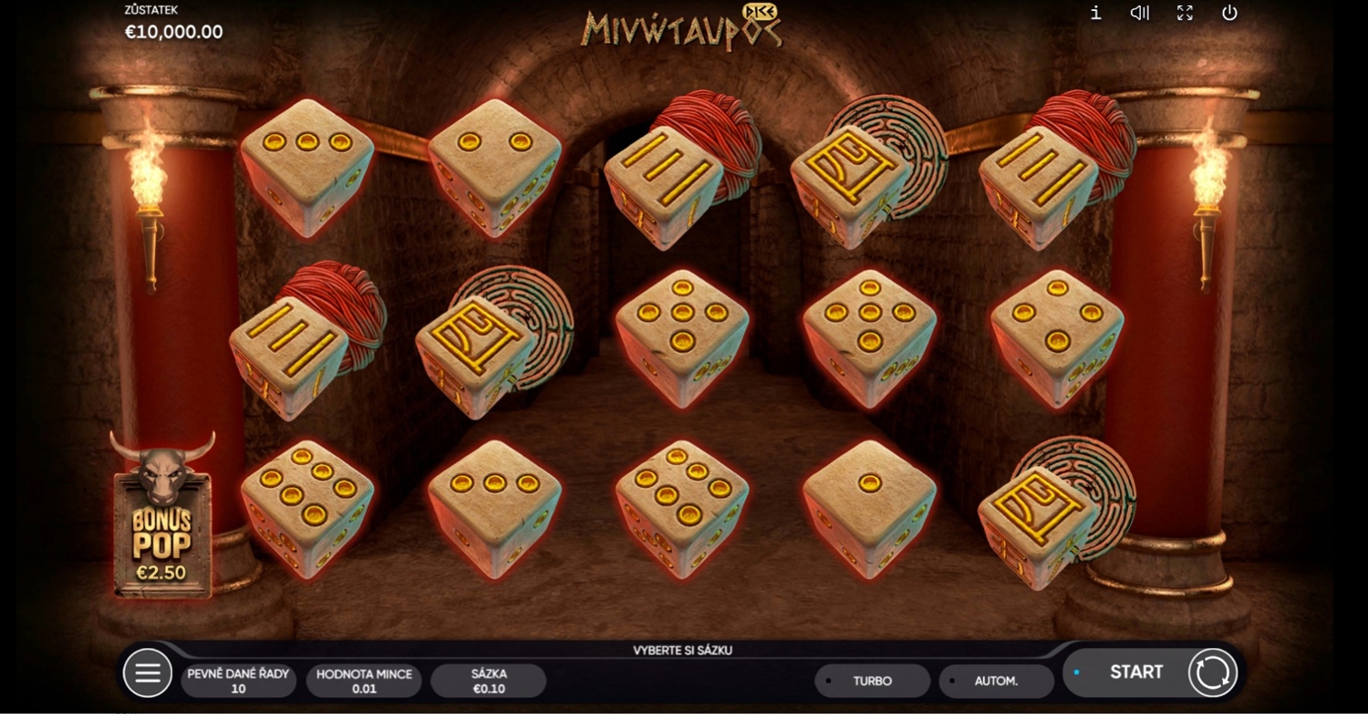 Minotauros Dice Slot Gameplay