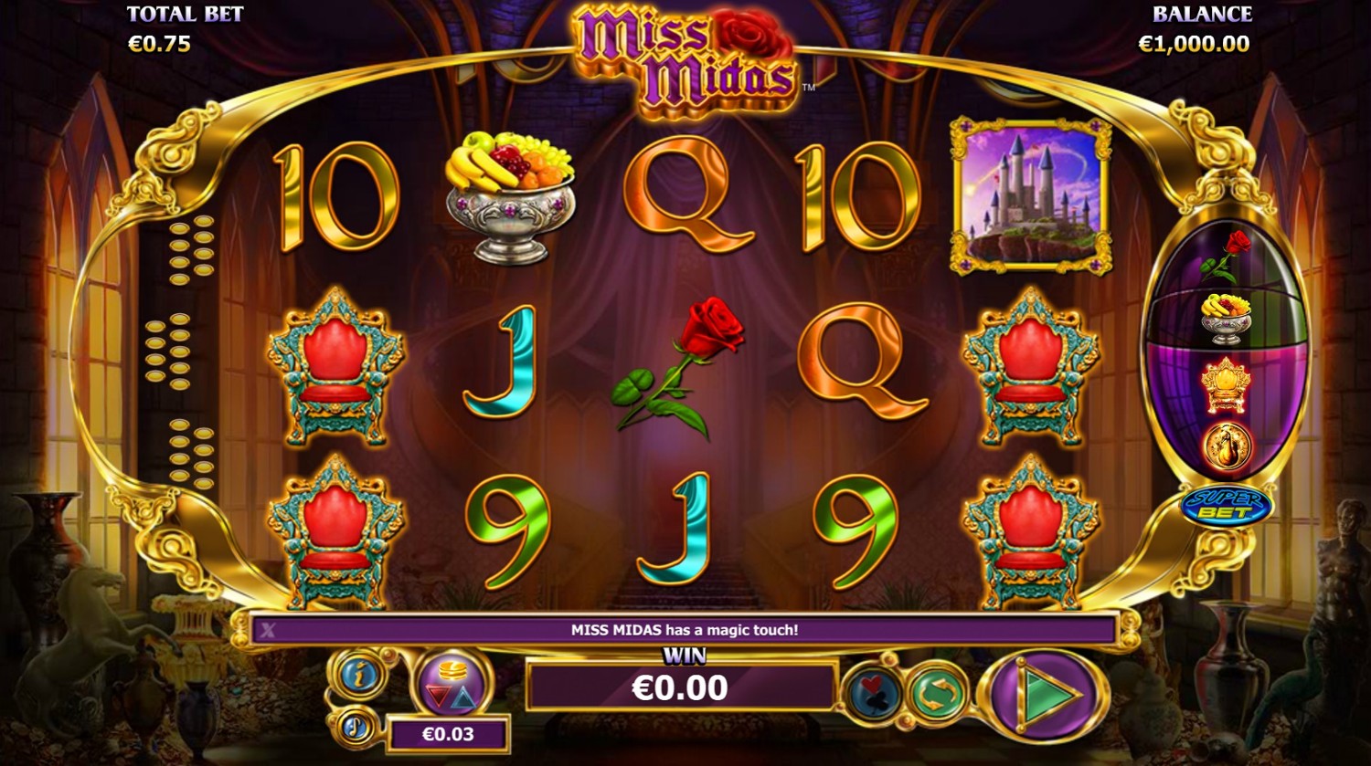 Miss Midas Slot Gameplay