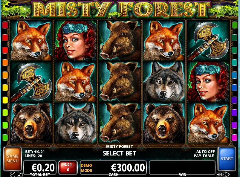 Misty Forest Slot Gameplay