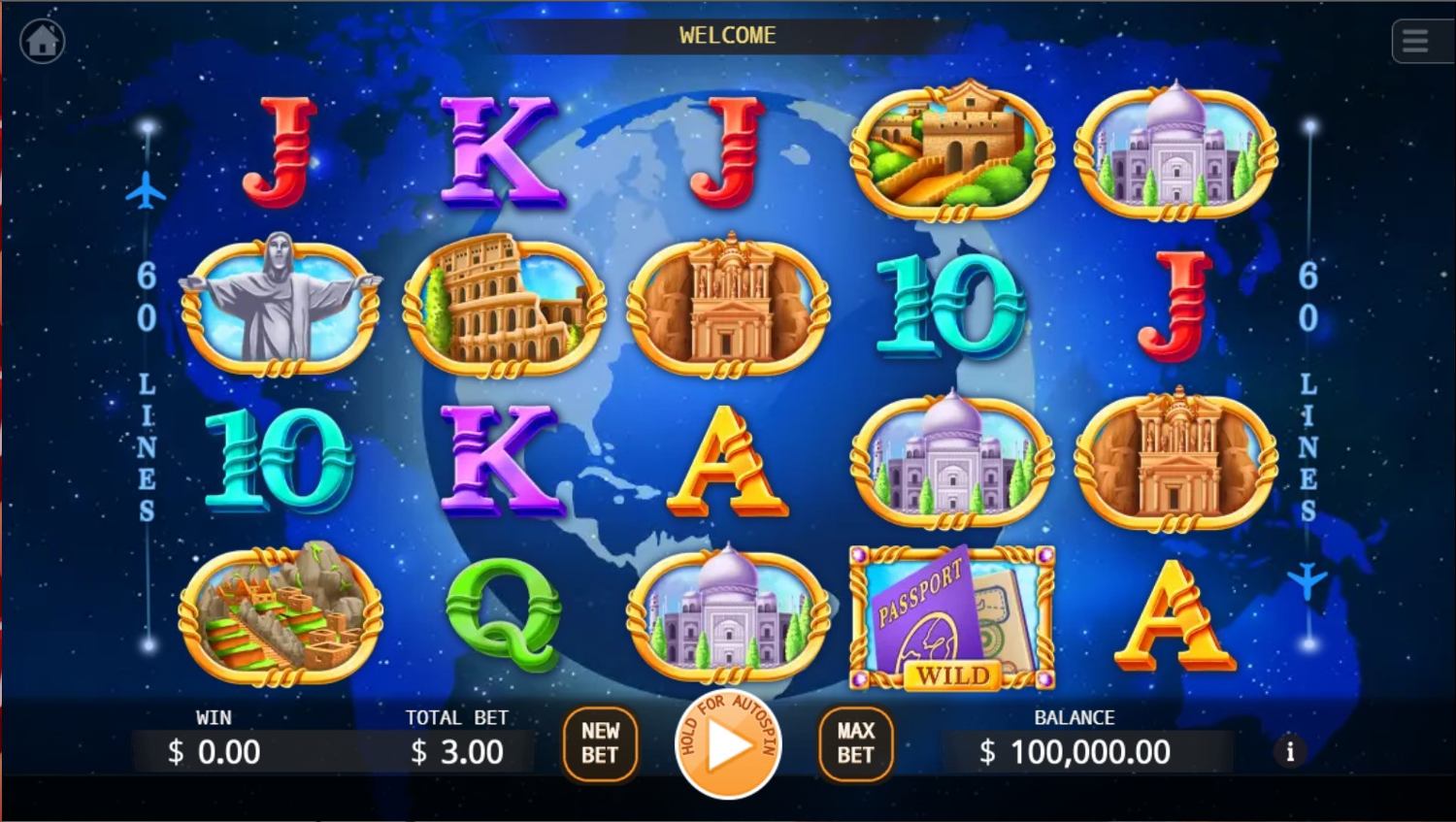 Modern 7 Wonders Slot Gameplay